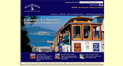 Desktop Screenshot of blueherontours.com