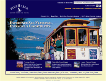 Tablet Screenshot of blueherontours.com